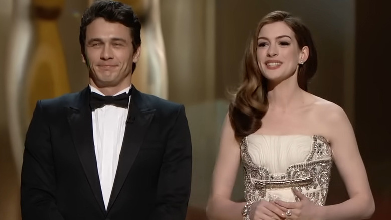 Anne Hathaway and James Franco hosting the 2011 Oscars