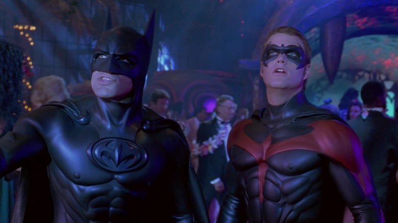 George Clooney and Chris O'Donnell's caped crusaders grab a gem in Batman and Robin