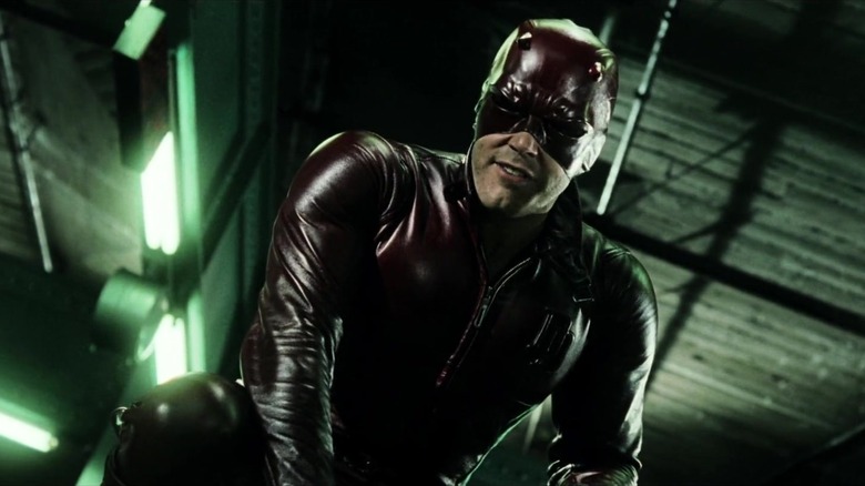 Ben Affleck suited up as Daredevil