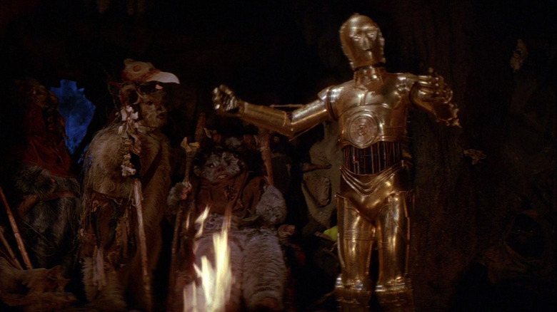 Return of the Jedi C-3PO Ewoks Story