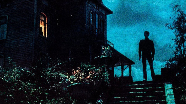 Norman Bates comes home on the Psycho II poster