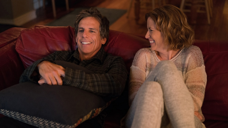 Ben Stiller laughing with Isla Fisher