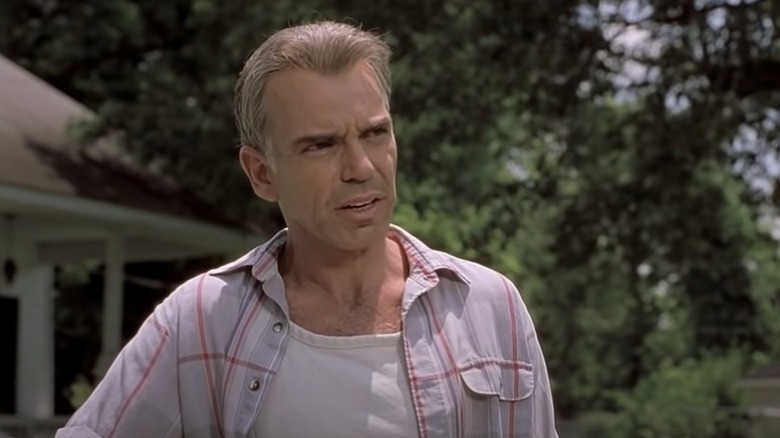 Billy Bob Thornton looks serious