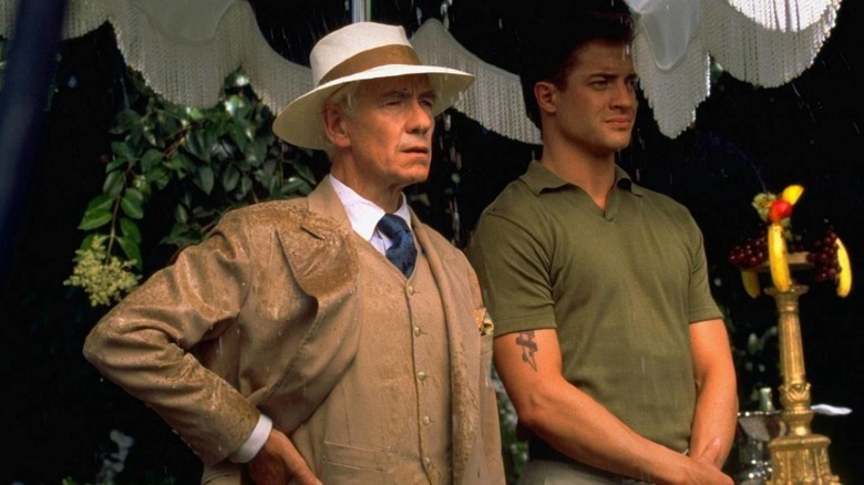 Ian McKellan and Brendan Fraser