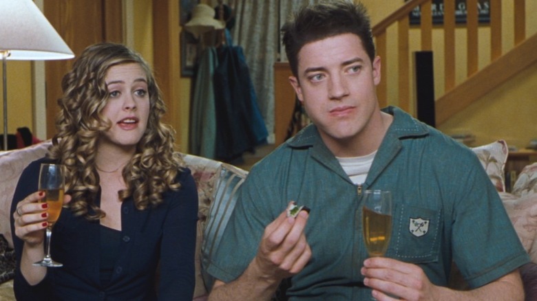 Brendan Fraser and Alicia Silverstone