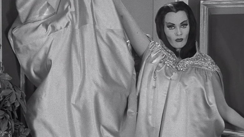 Lily Munster fashion model