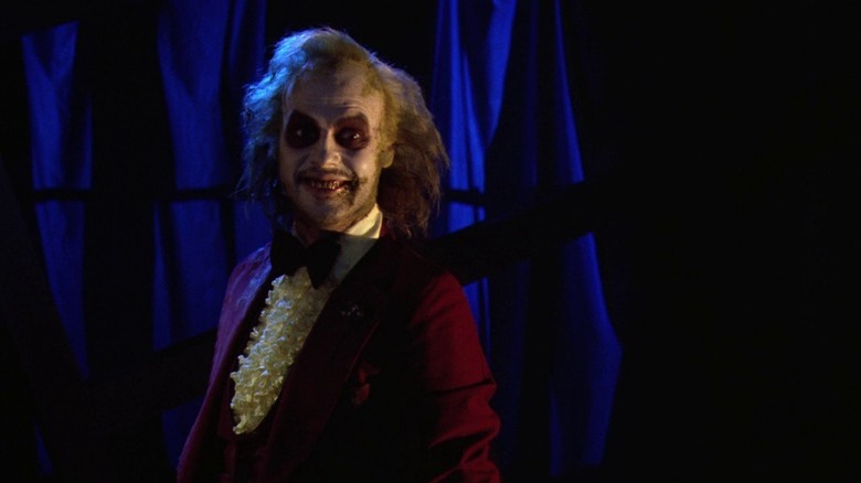 Michael Keaton as Betelgeuse in Beetlejuice