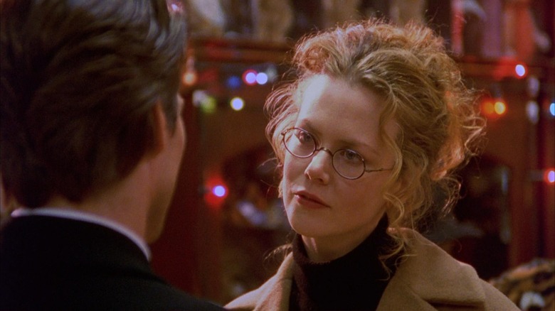 Nicole Kidman as Alice stare down her husband in Eyes Wide Shut