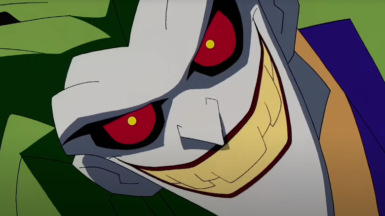 Joker smiles