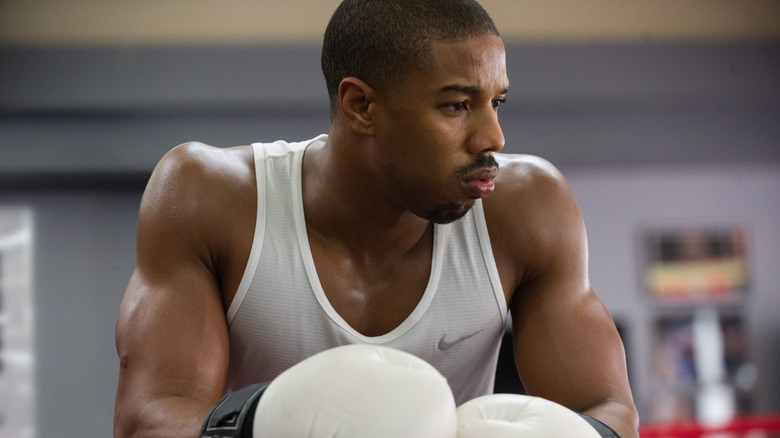 Michael B. Jordan Creed boxing gloves