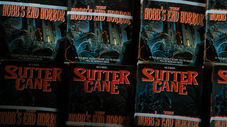 Sutter Cane's insanity inducing books from In the Mouth of Madness