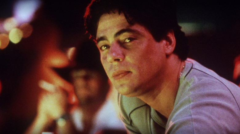 Javier Bardem as Javier Rodriguez sits in a bar in Traffic