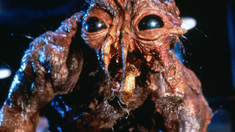 Seth Brundle's transformation into The Fly in The Fly (1986)