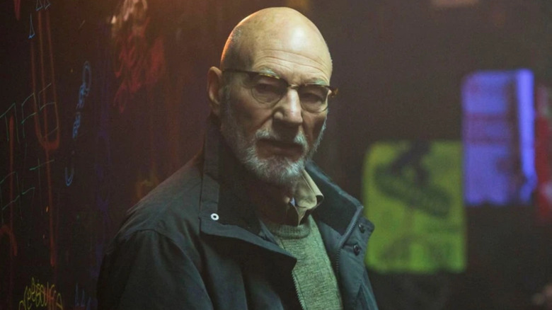 Patrick Stewart in A24's "Green Room" 