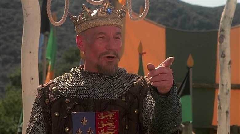 Patrick Stewart in "Robin Hood: Men in Tights" (1993) 