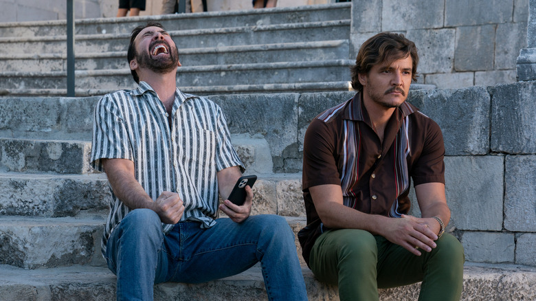 Nicolas Cage and Pedro Pascal in "The Unbearable Weight of Massive Talent"