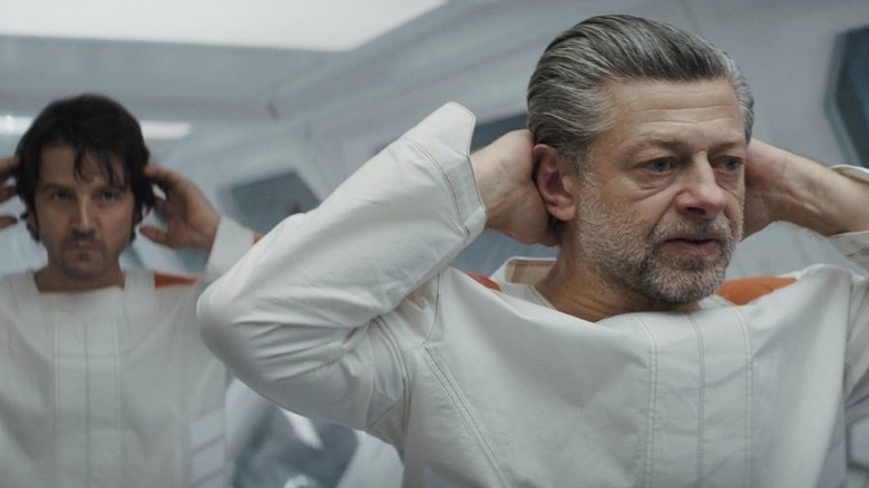 Andy Serkis Diego Luna Prison Overalls Andor 