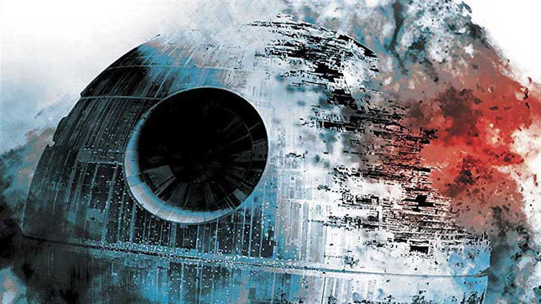 Death Star explodes on Aftermath cover
