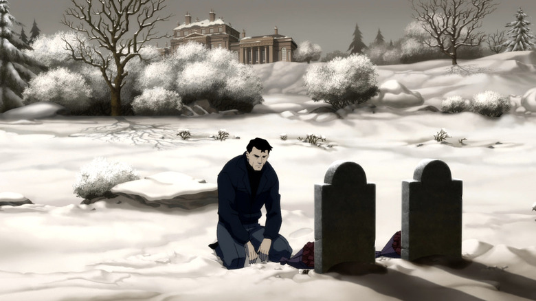 Bruce Wayne, graves, "Batman: Year One"