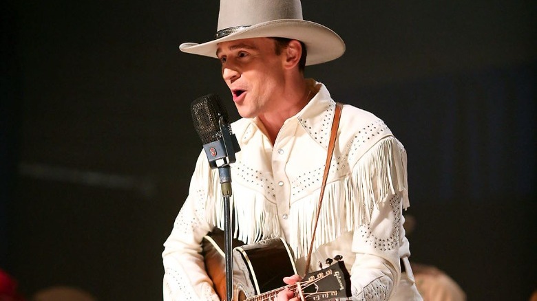 Hank Williams in fringed leather