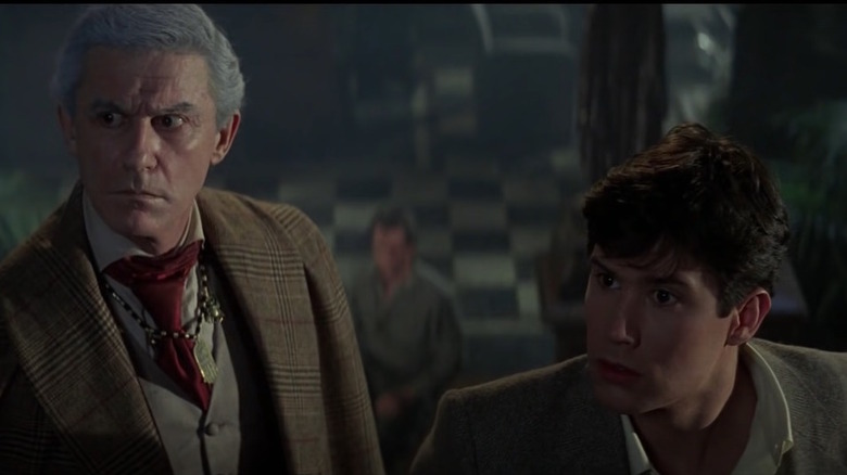 Roddy McDowall and William Ragsdale