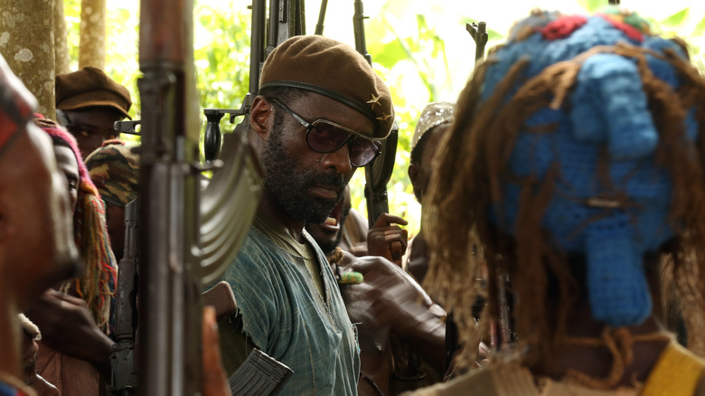 Idris Elba Commands Child Soldiers