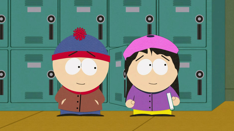 Stan and Wendy in South Park