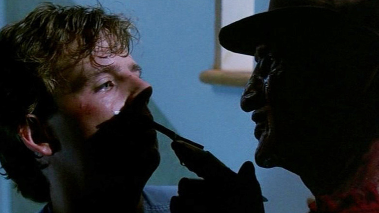 Freddy threatening Jesse A Nightmare on Elm Street 2