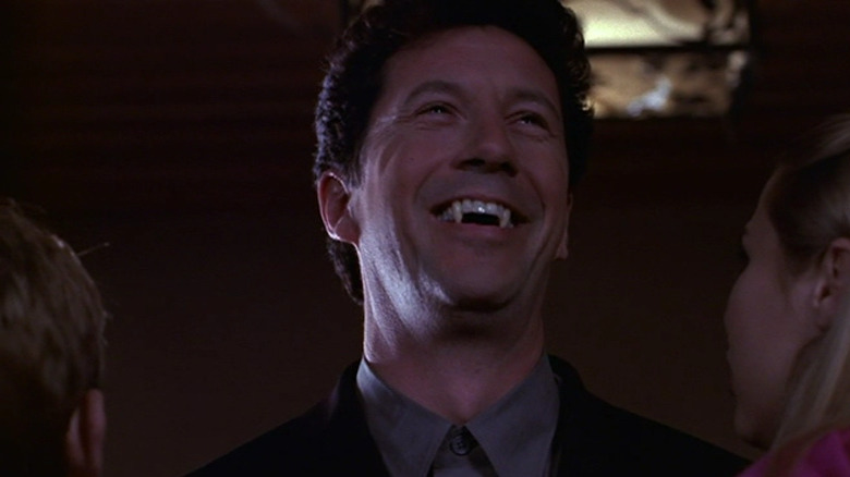 Charles Shaughnessy showing his fangs