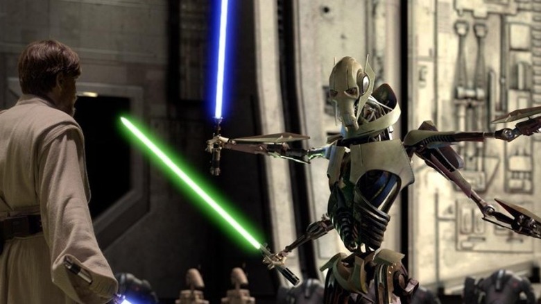 Obi-Wan fights General Grievous