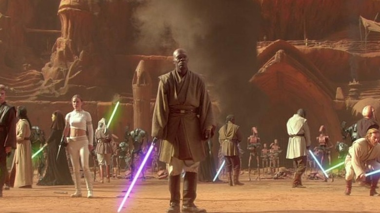 Jedi battle on Geonosis