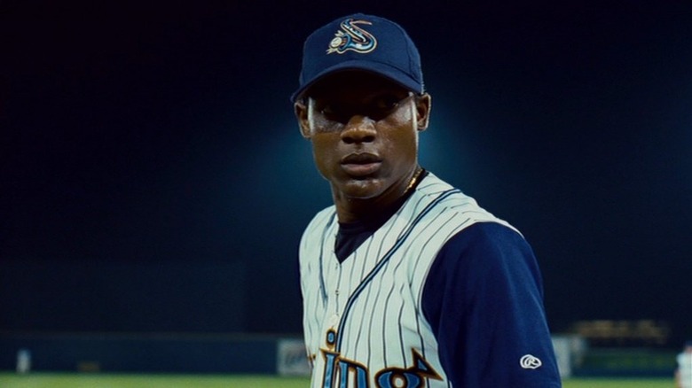 Miguel Santos on the pitchers mound