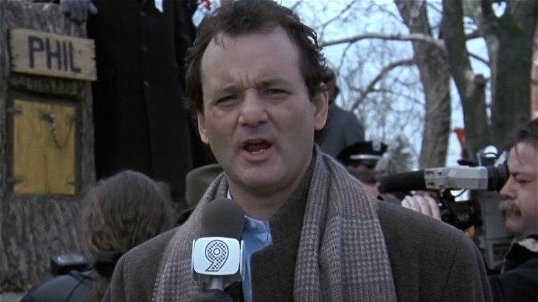 Bill Murray reports news