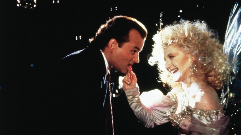 Bill Murray with Carol Kane as fairy