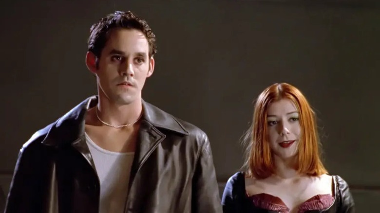 Xander and Willow as vampires