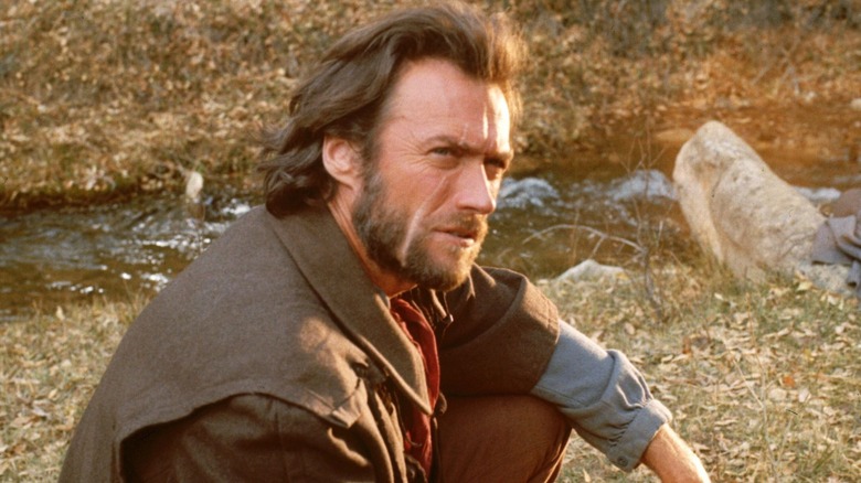 A scarred Eastwood as Josey Wales