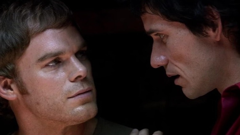 Christian Camargo and Michael C. Hall in Dexter