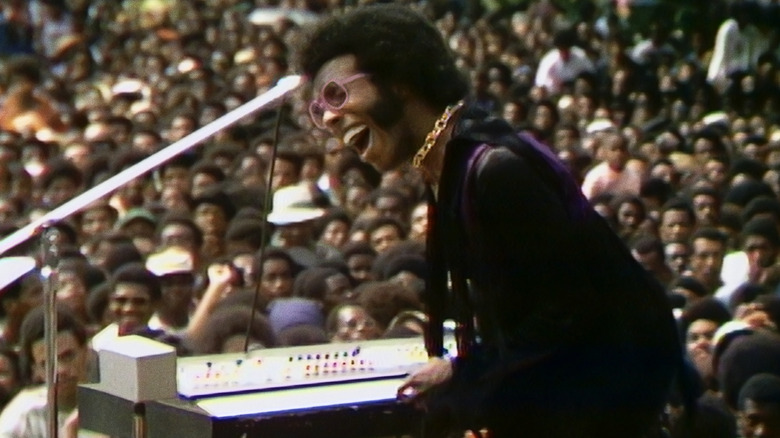 Sly Stone performing in "Summer of Soul"