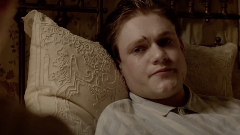 William at his deathbed Downton Abbey