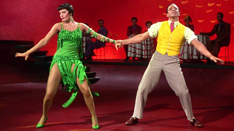 Cyd Charisse and Gene Kelly dancing