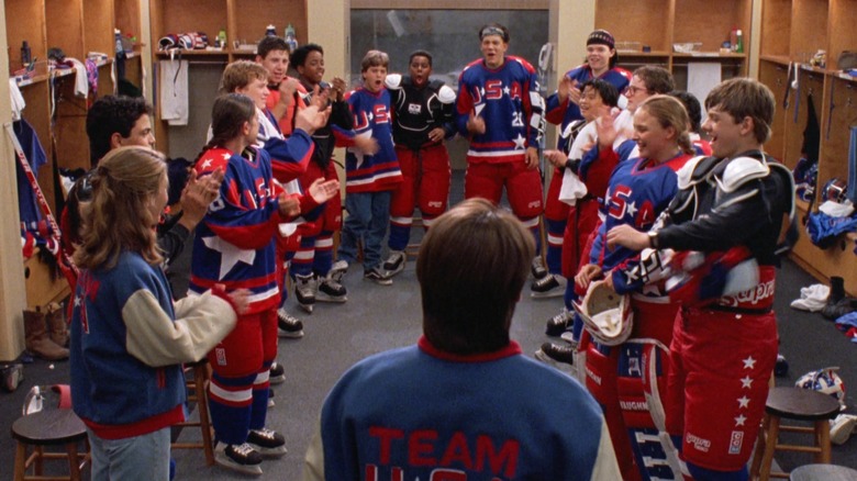 Mighty Ducks cheering