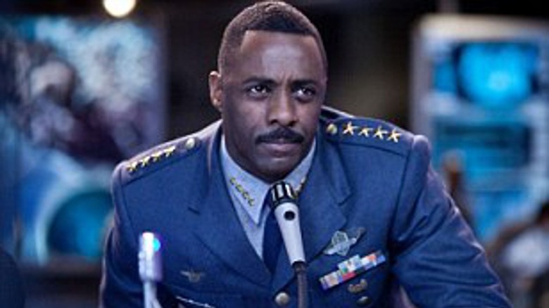 Idris Elba in military uniform