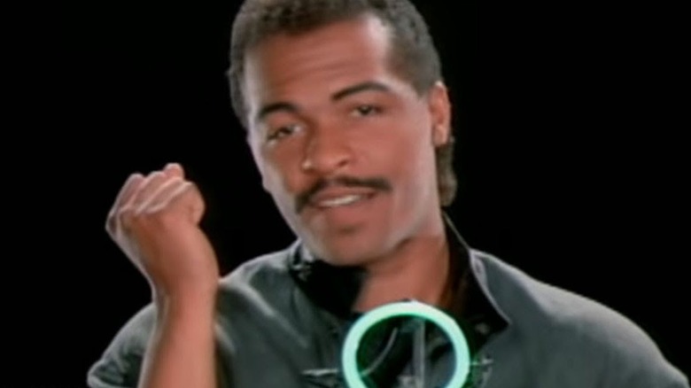 Ray Parker Jr. in the Ghostbusters music video