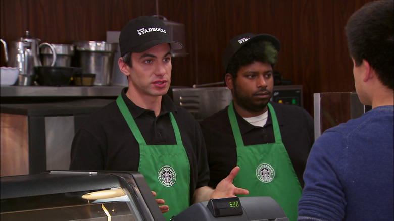 Nathan Fielder Starbucks uniform Nathan for You