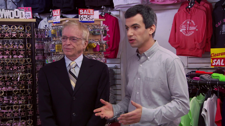 Nathan Fielder and Bill Gates impersonator Nathan for You