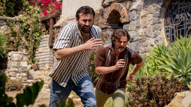 Nicolas Cage and Pedro Pascal in The Unbearable Weight of Massive Talent