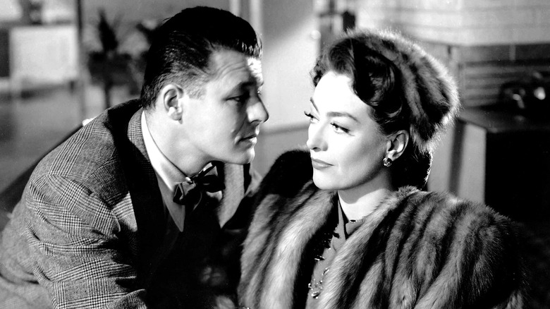 Jack Carson and Joan Crawford in Mildred Pierce