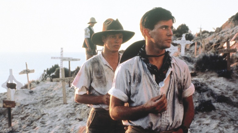 Mark Lee, Mel Gibson in Gallipoli