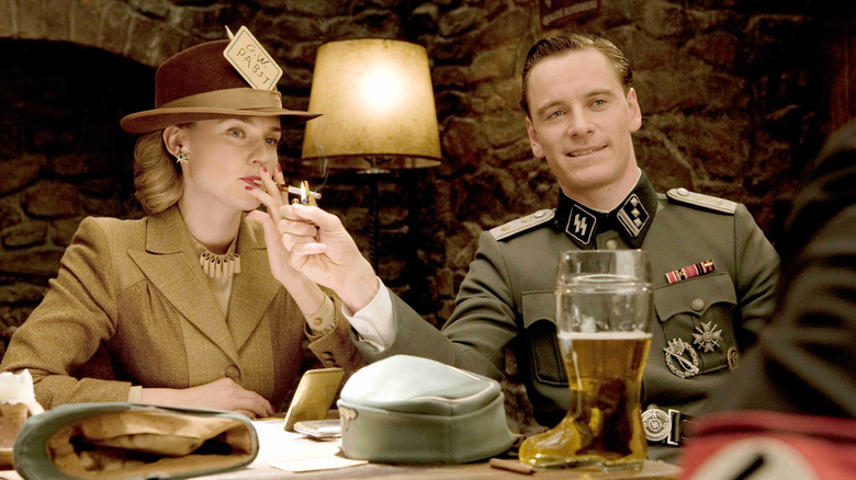 Diane Kruger, Michael Fassbender in Inglourious Basterds