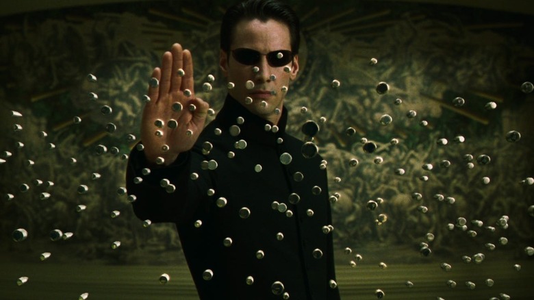 Keanu Reeves The Matrix bullet time Wachowskis